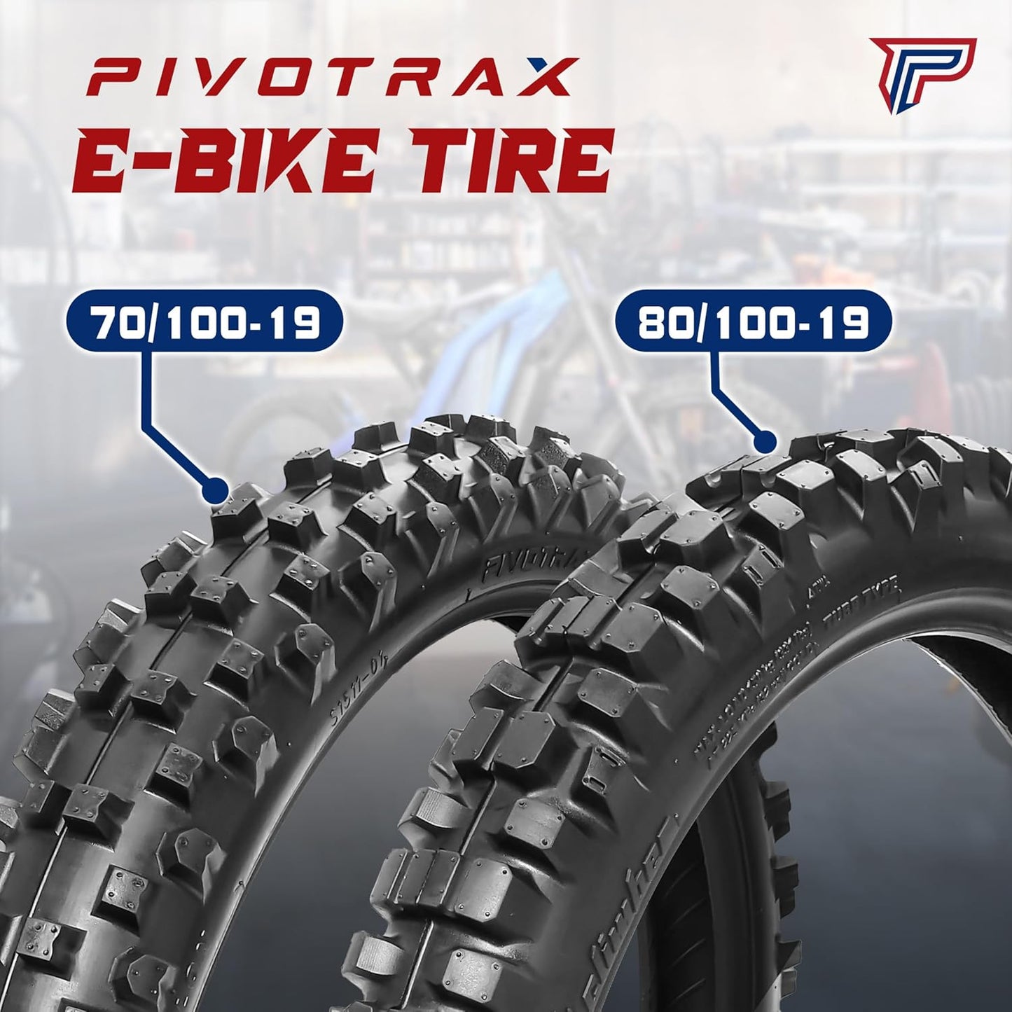 KC Kilowattclimber E-Moto Tire Position: Front and Rear Compatible with Surron X260, Talaria Sting MX, L1E, Sur Ron, Segway Electric Dirt Bike Eride Pro
