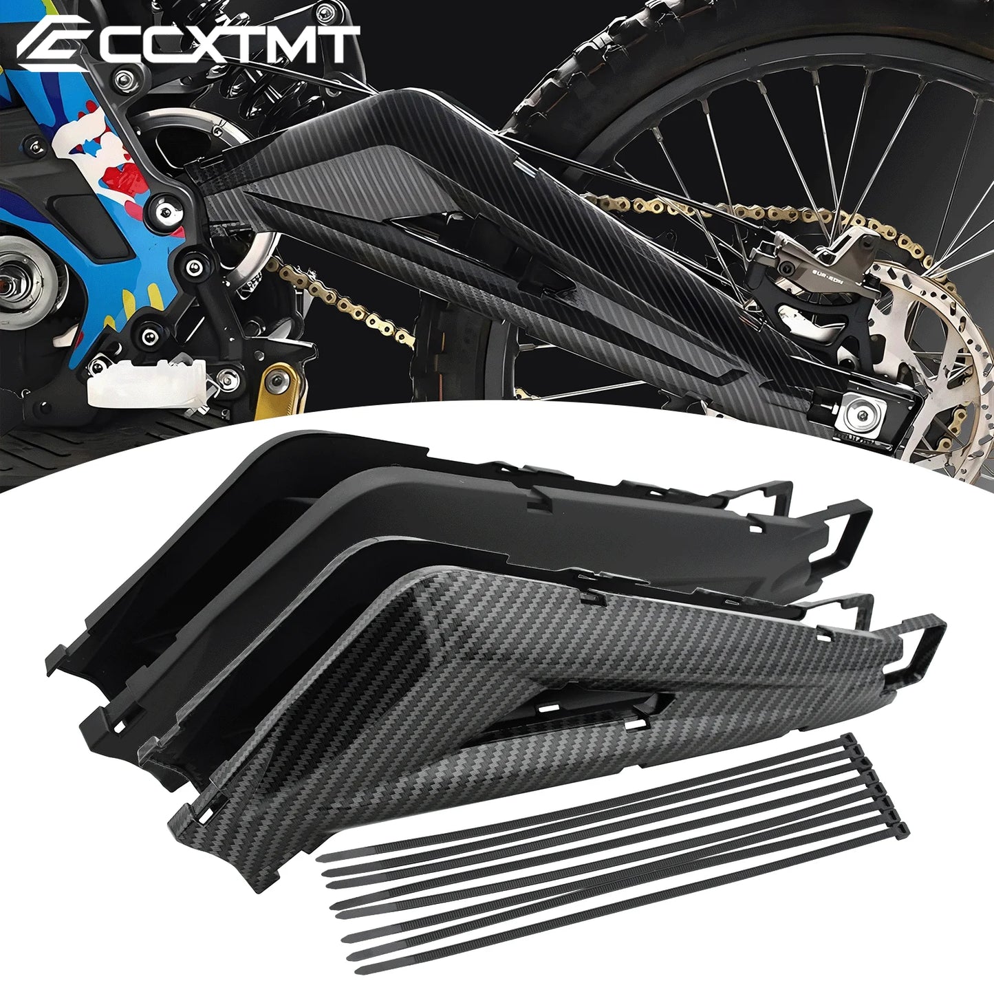Electric Motocross Rear Swingarm Protector Guard Cover for Sur Ron Surron Sur-Ron Light Bee S/X Electric Bike Universal Parts