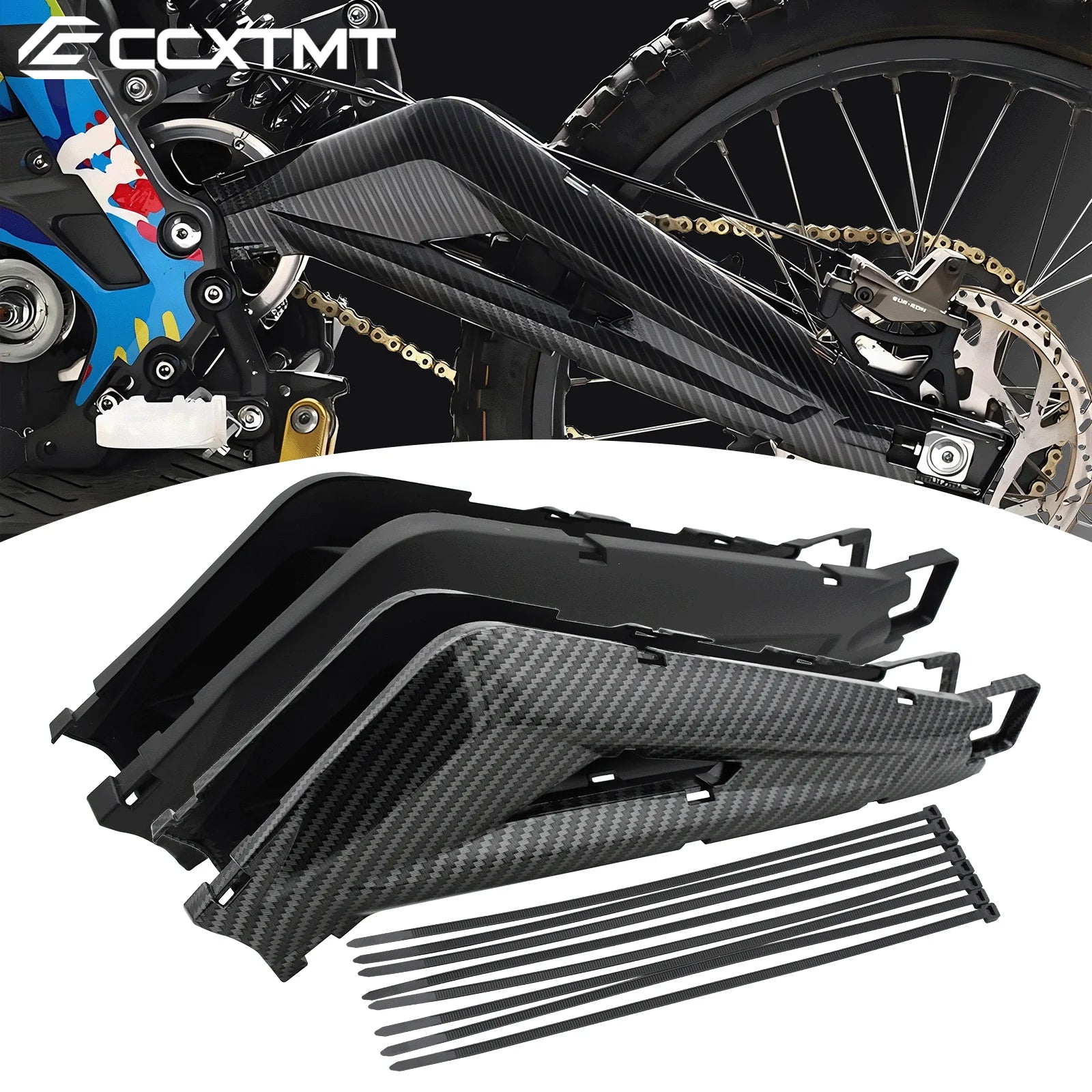 Electric Motocross Rear Swingarm Protector Guard Cover for Sur Ron Surron Sur-Ron Light Bee S/X Electric Bike Universal Parts