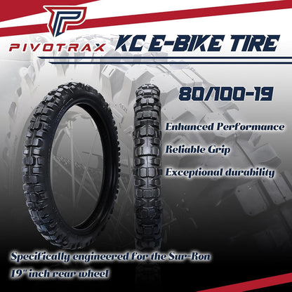 KC Kilowattclimber E-Moto Tire Position: Front and Rear Compatible with Surron X260, Talaria Sting MX, L1E, Sur Ron, Segway Electric Dirt Bike Eride Pro