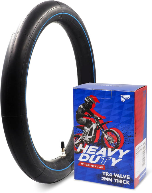 70/100-19 (2.75/3.00-19, 80/100-19) 19" Heavy Duty E-Bike Electric Dirt Bike Inner Tube - 2 Mm Thickness-Tr4 Valve- Fits Most 3.00-19 MX Tires, Surron Lightbee X, Ultrabee, Talaria, Eridepro