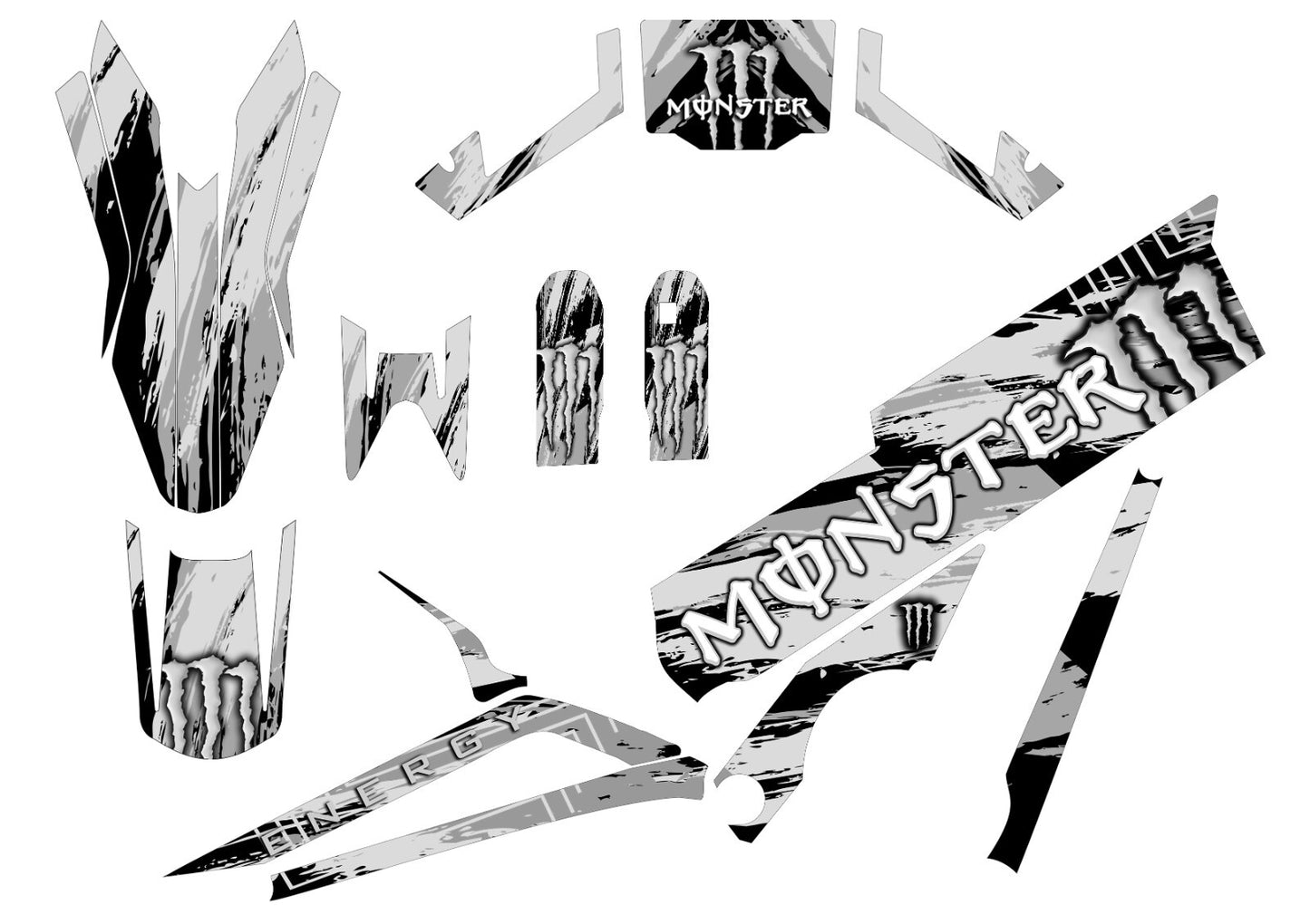 Talaria XXX Graphics , Talaria X3 Sticker Kit, Talaria Decals, Xxx Wrap 3X