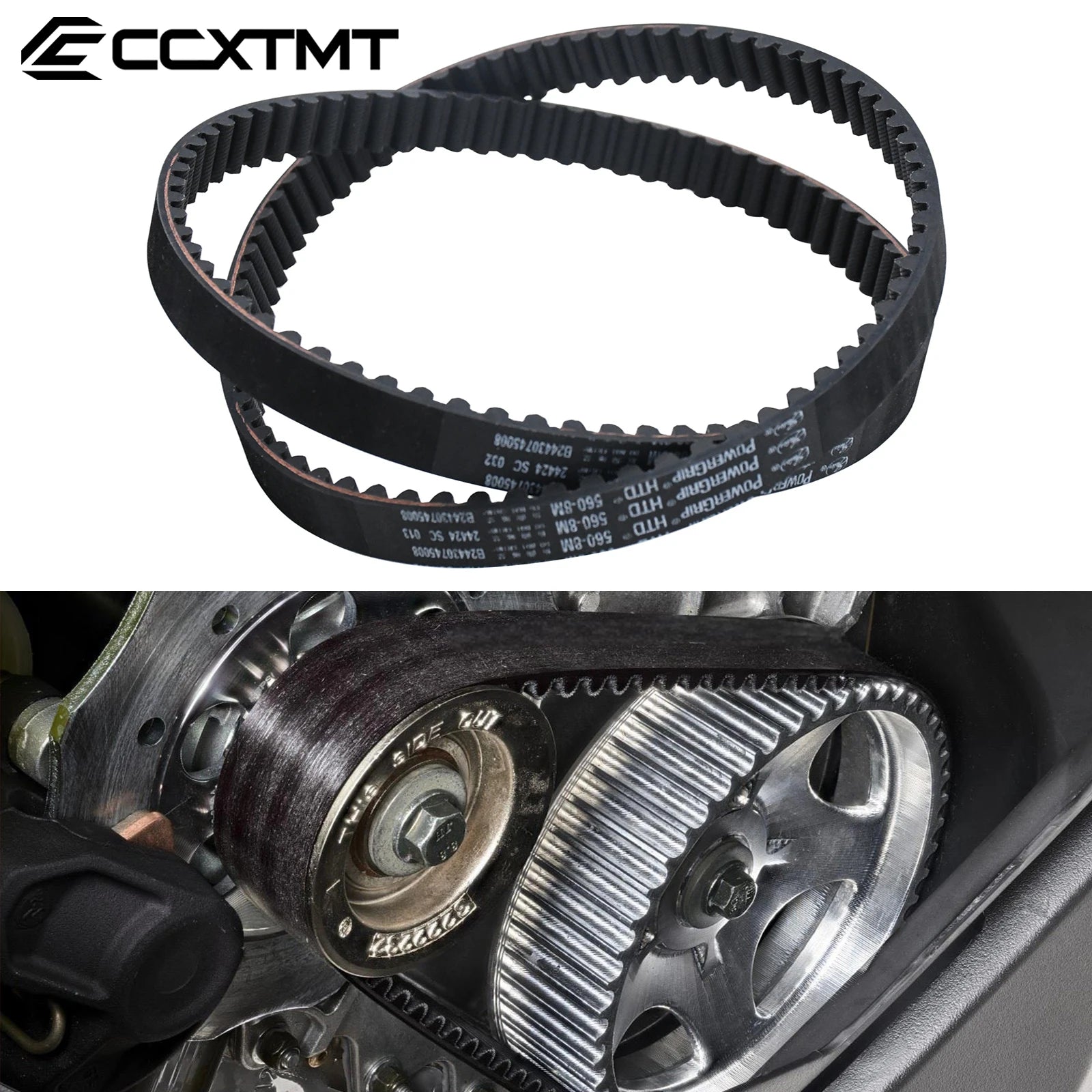 Electric Motorcycle 8M 560 Original Transmission Belt Drive Belt for Sur-Ron Surron Sur Ron Light Bee S/X Universal Parts