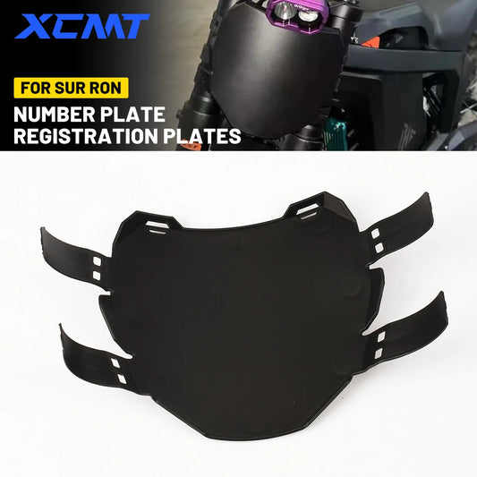 Number Plate for Surron S X Motorcycle Accessories Front License Registration Plate for Stark Varg Talaria Sting Electric E-Bike