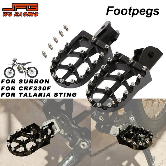 CNC Foot Peg for Surron Talaria Motorcycles Accessories Footpeg Footpedal for Talaria Sting Sur Ron Lightbee Honda CRF 150F 230F