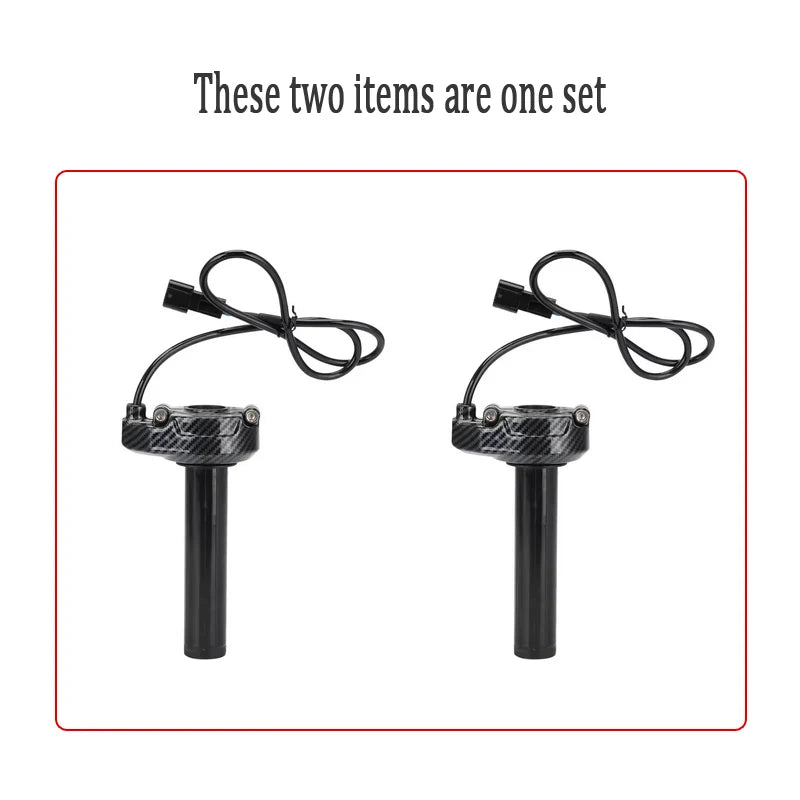 22Mm Motorcycle Throttle Turn Grip Handlebar Accelerated Handle Throttle for Sur-Ron Surron Sur Ron Light Bee S X Dirt Bike